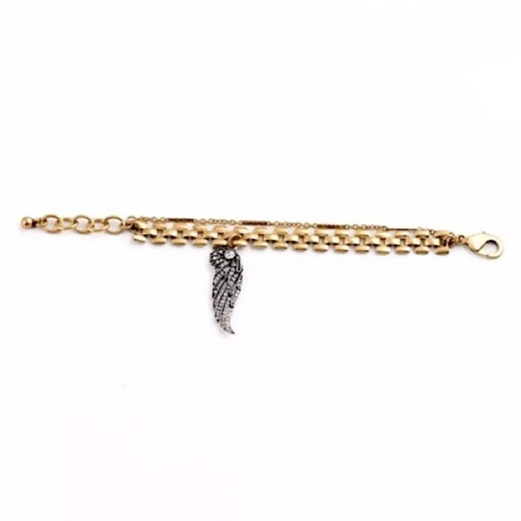 Angel Jewelry l Charm Bracelet l Statement Gold Bracelet - Picture 2 of 3